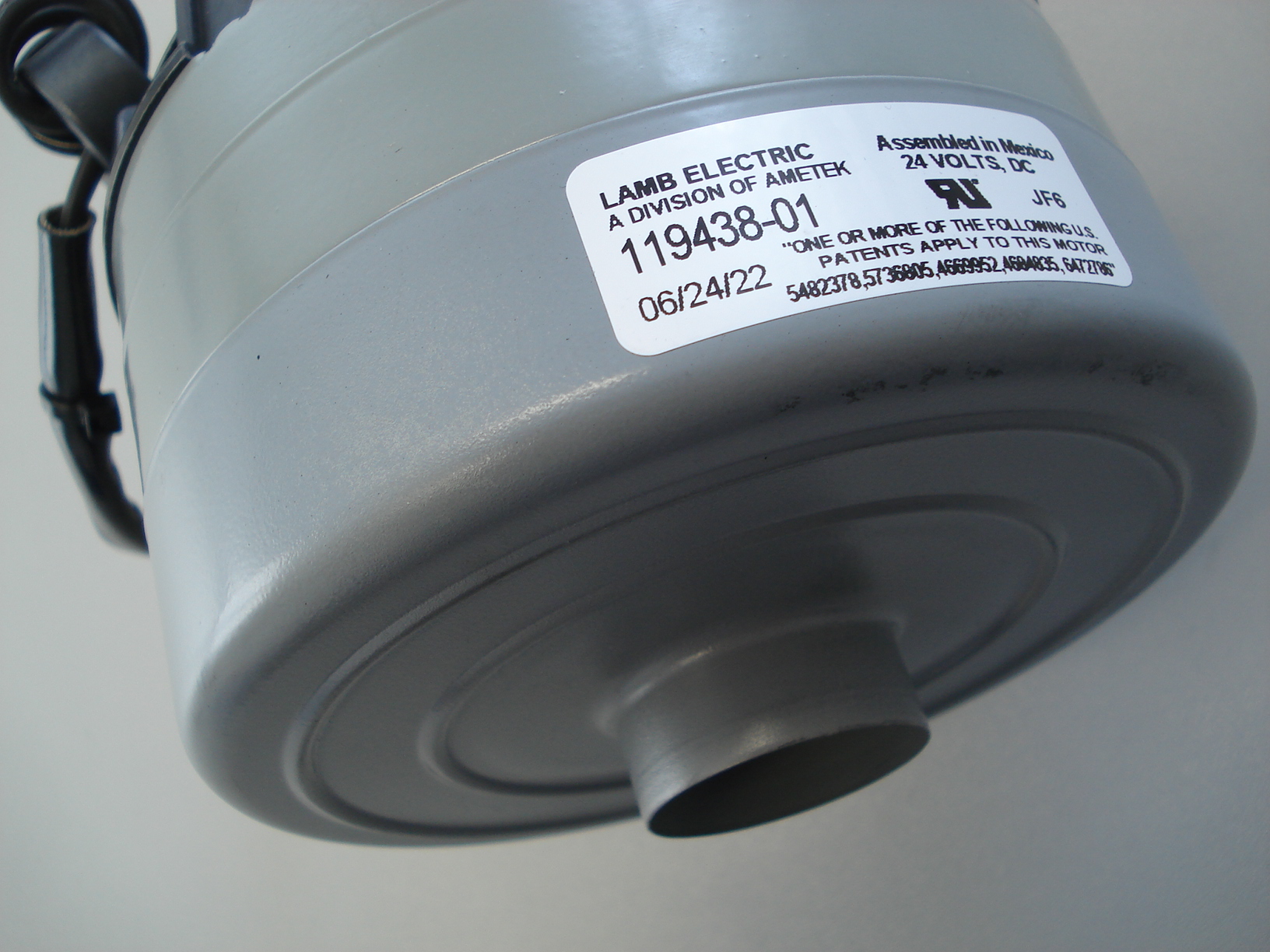 sací motor 24V 600W PN 119438-01