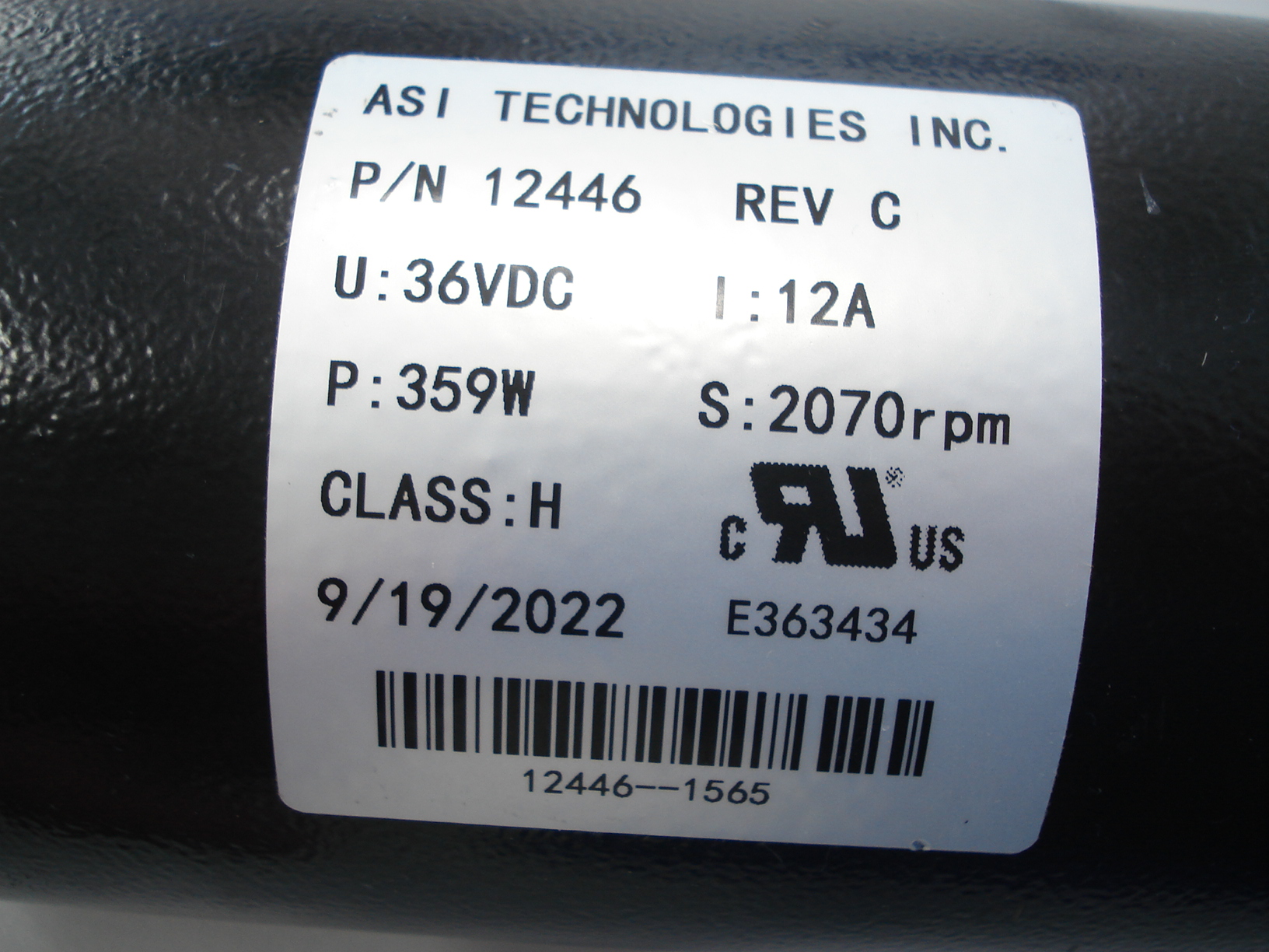motor pojezdu 36V TENNANT PN 1242607